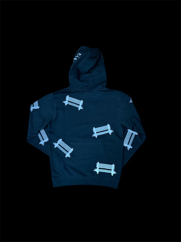 a. Black on Black w/ 3M design